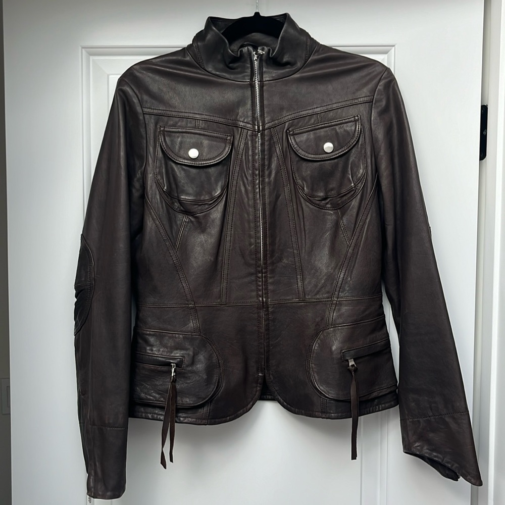 Vintage 2004 Banana Republic Leather Jacket